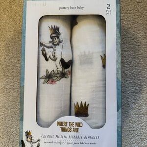 Pottery Barn Muslin Swaddle Blankets